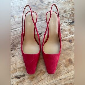 NWOT Ann Taylor Red Shoes
